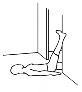 Supine Hamstring stretch