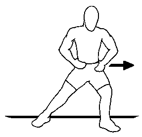 Standing Inner Thigh Stretch